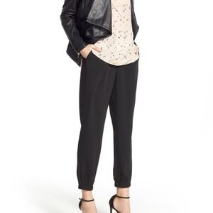 Trouve Stretch Black Jogger Pants